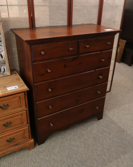 Rustic Pine Chest of Drawers - Image 3
