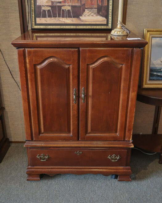 Wood Entertainment Center - Image 2