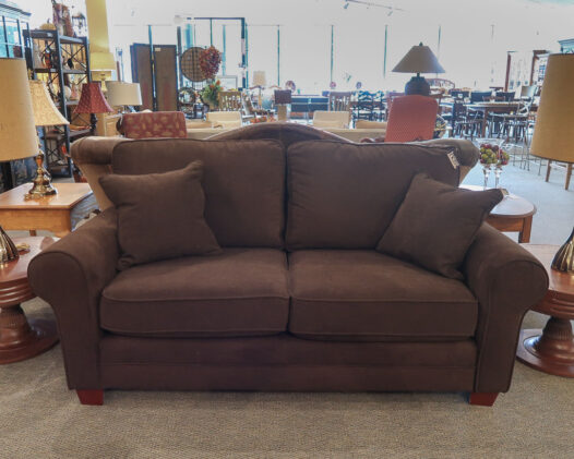 Brown Loveseat