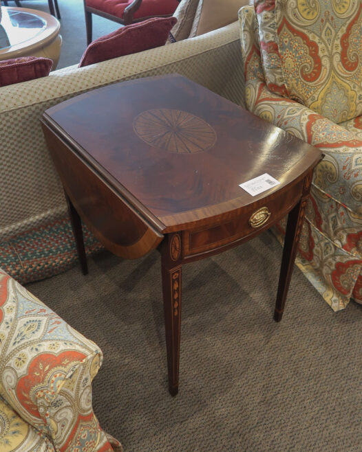 Councill Mahogany Inlaid Table - Image 2