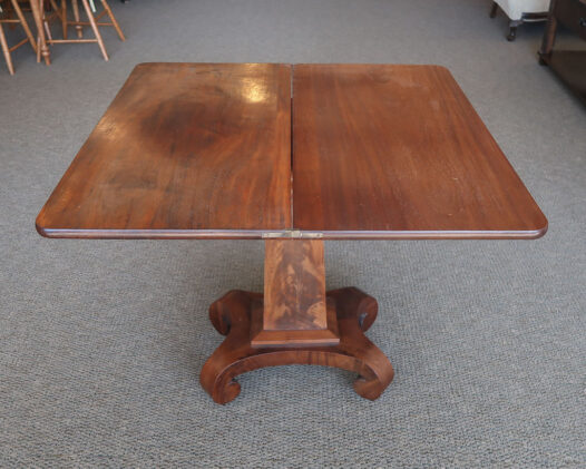 Antique Swivel Top Game Table
