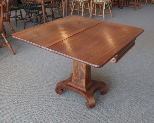 Antique Swivel Top Game Table - Image 2