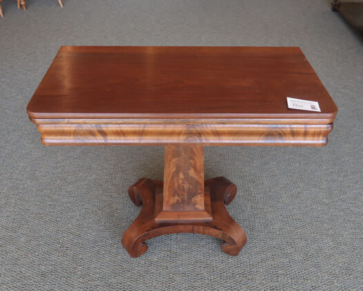 Antique Swivel Top Game Table - Image 4