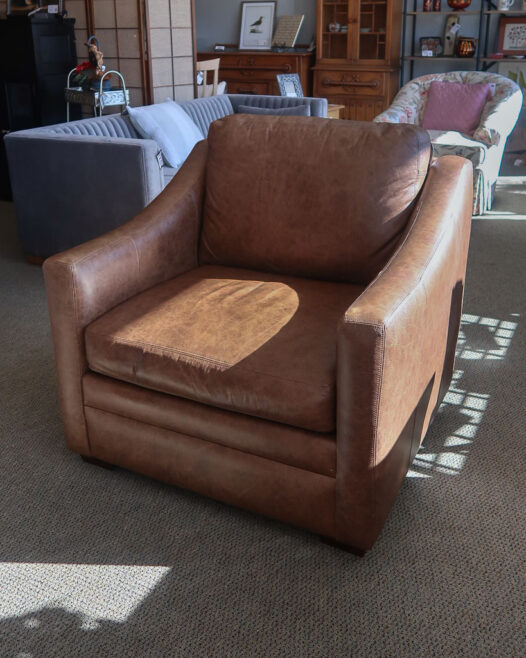 Cozy Life Leather Chair - Image 2