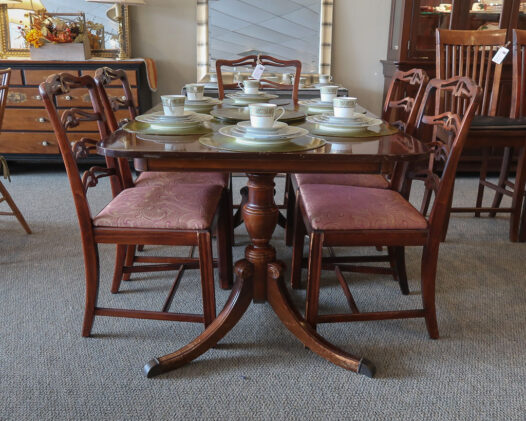 Duncan Phyfe 7 Pc Dining Set - Image 2