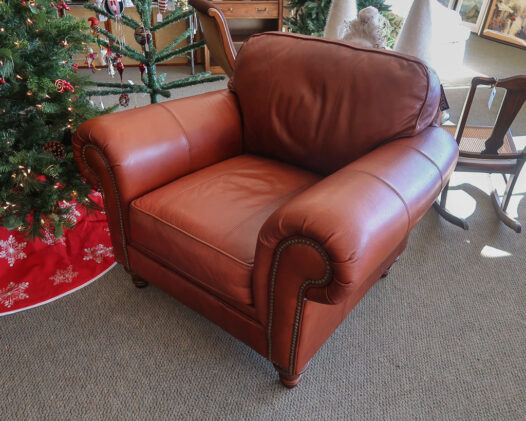 Broyhill Leather Club Chair - Image 2