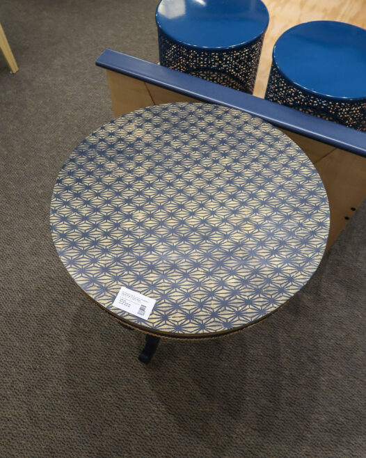 Custom Blue & Gold Table - Image 3