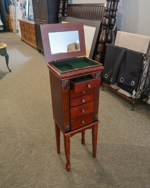 Cherry Jewelry Armoire - Image 4