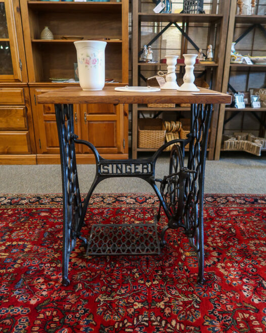 Custom Wood Accent Table - Image 4