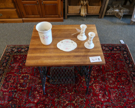 Custom Wood Accent Table - Image 5