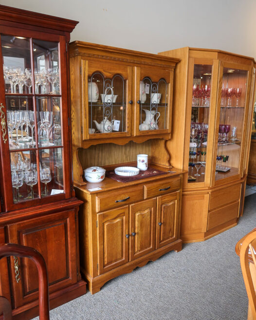 Oak Buffet Hutch - Image 2
