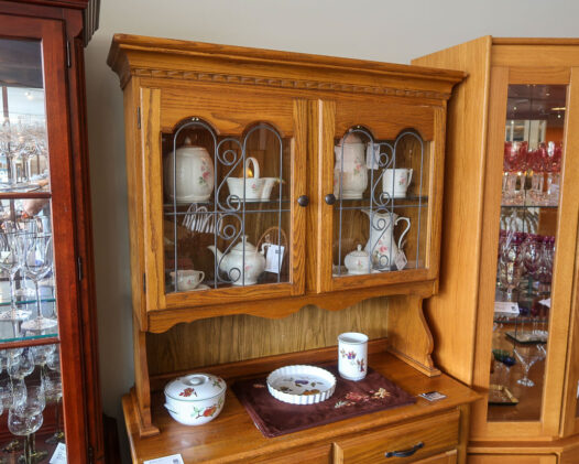 Oak Buffet Hutch - Image 4
