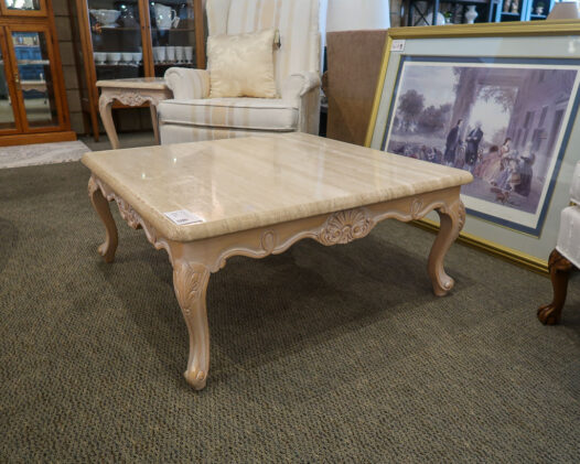 Domain Travertine Coffee Table