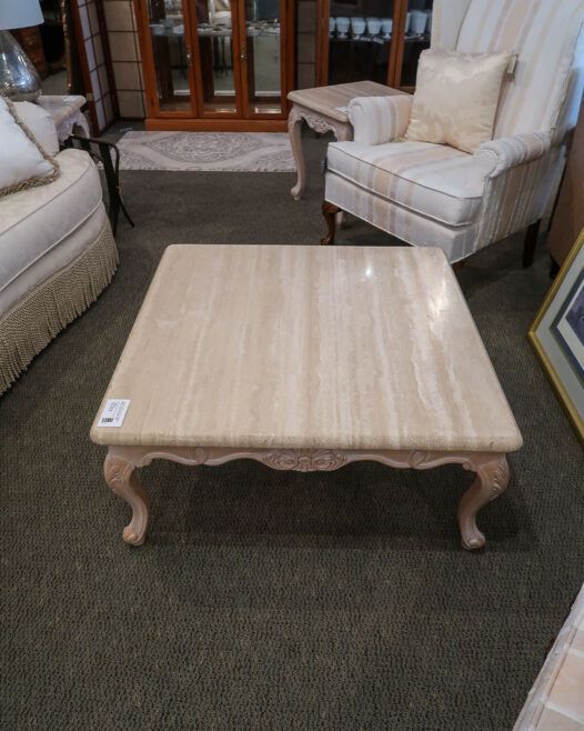 Domain Travertine Coffee Table - Image 2