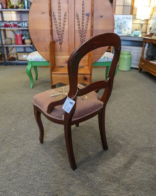 Vintage Embroidered Chair - Image 3