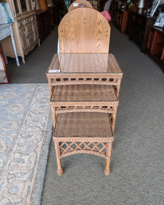 Wicker Nesting Tables
