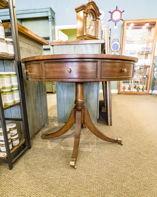 Ethan Allen Pedestal Table - Image 2