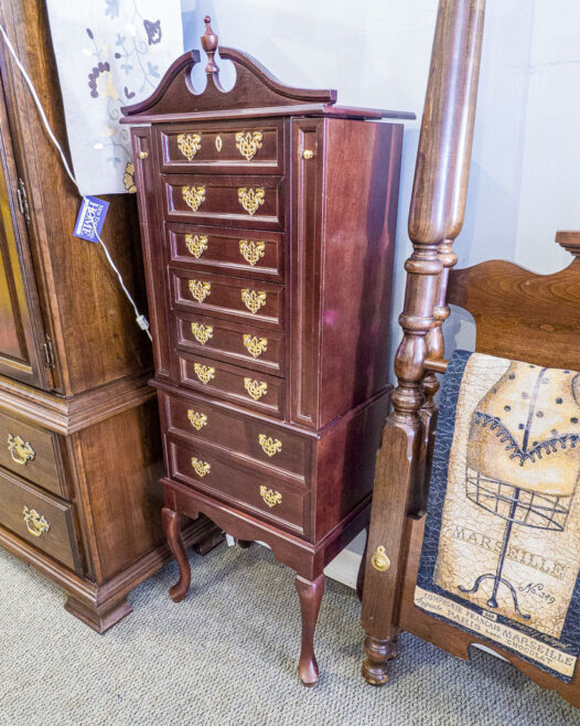 Cherry Jewelry Armoire