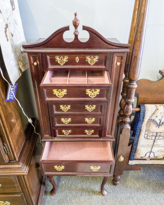 Cherry Jewelry Armoire - Image 2