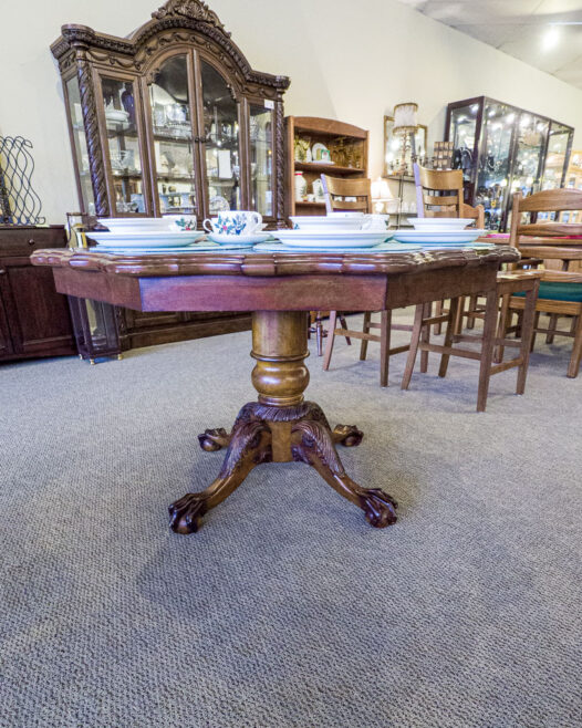 Ball & Claw Pedestal Table