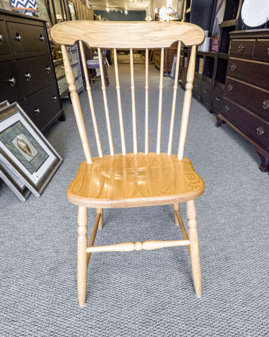 Oak Desk with Chair - Image 2