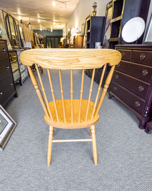 Oak Desk with Chair - Image 3