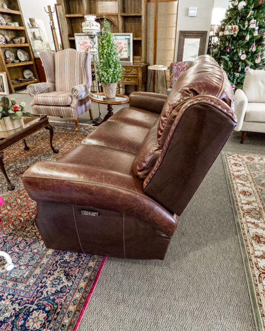 Southern Motion Leather Sofa - Image 2