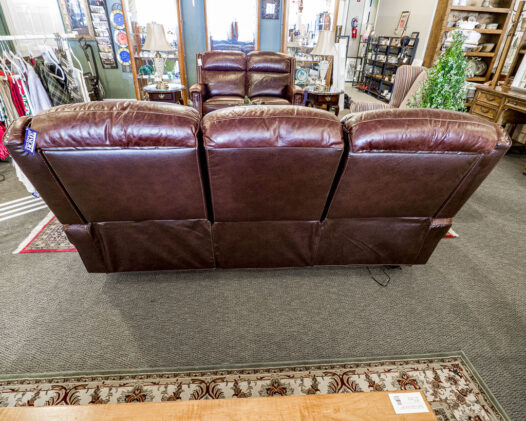Southern Motion Leather Sofa - Image 3