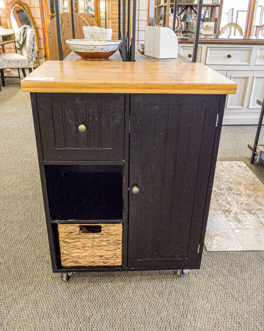Microwave Cart on Wheels