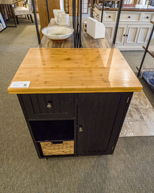Microwave Cart on Wheels - Image 2