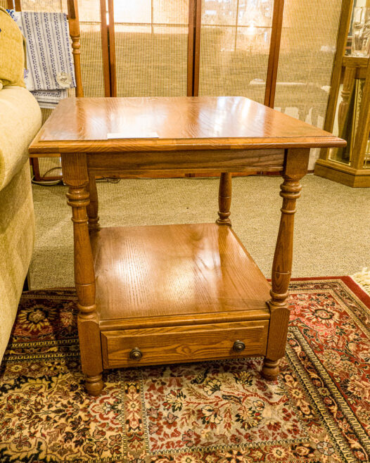 Hitchcock Oak End Table