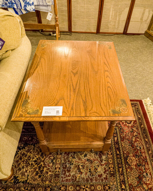 Hitchcock Oak End Table - Image 2