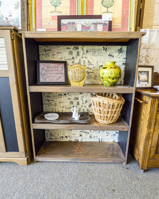 Vintage Rustic Bookcase