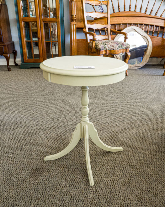 Painted Pedestal Table
