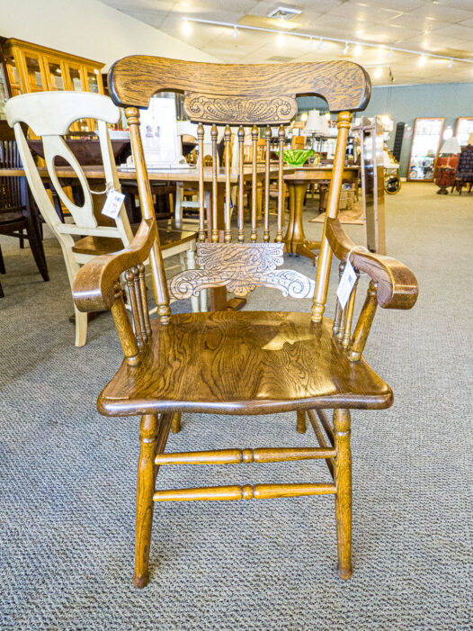 Oak Captain's Chair