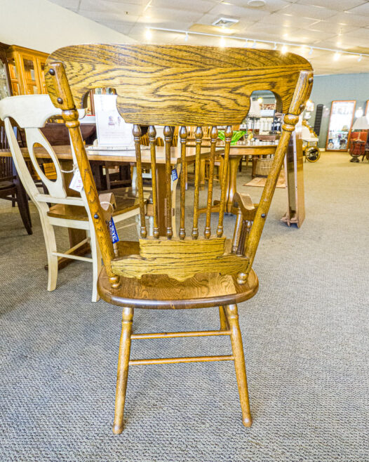 Oak Captain's Chair - Image 2