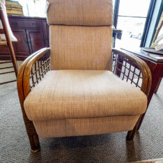 Vintage Bent Wood Recliner