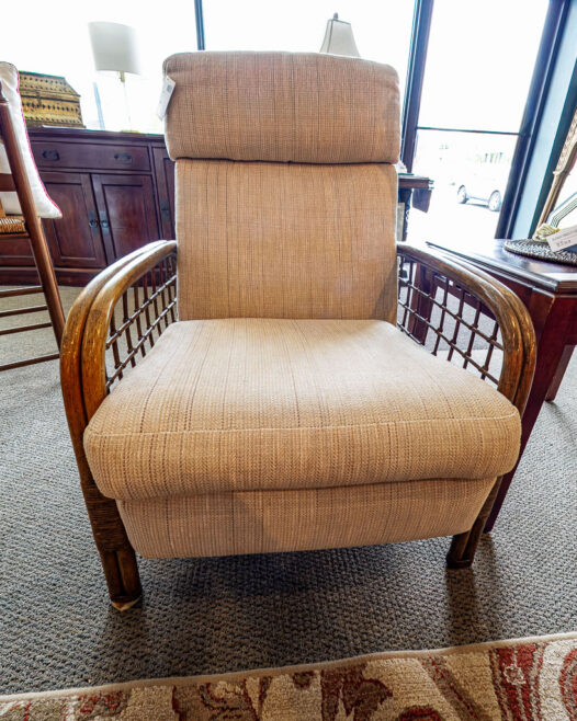 Vintage Bent Wood Recliner