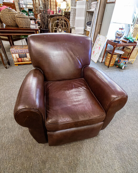 Barcalounger Leather Recliner