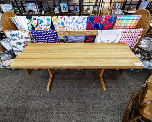 Butcher Block Table - Image 2