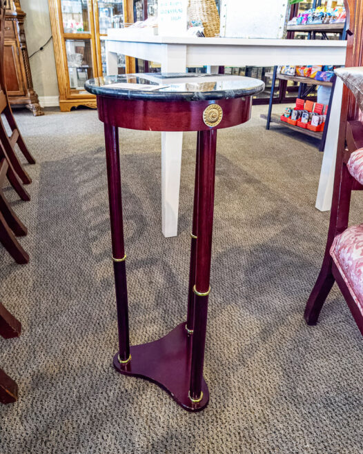 Marble Top Accent Table