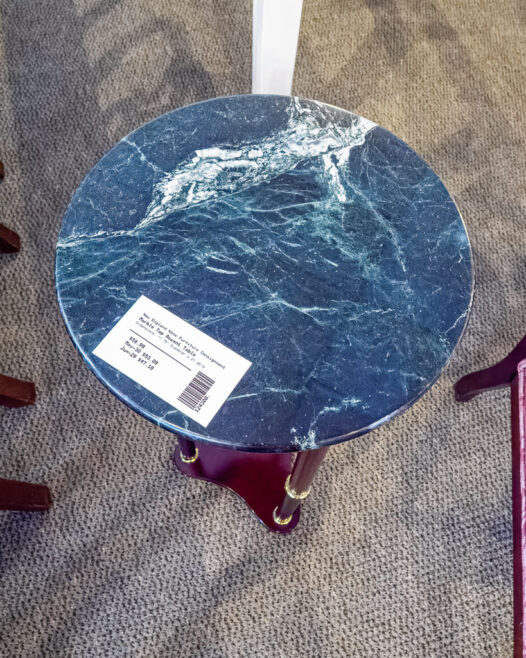 Marble Top Accent Table - Image 2