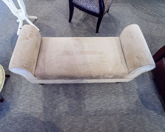 Upholstered Roll Arm Bench - Image 2