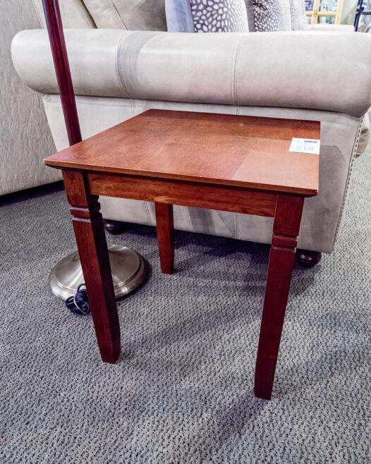 Wood End Table