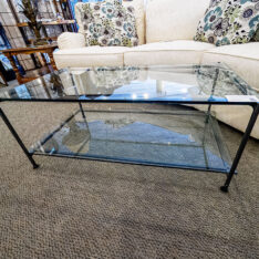 Glass Coffee Table As Is