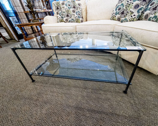 Glass Coffee Table As Is