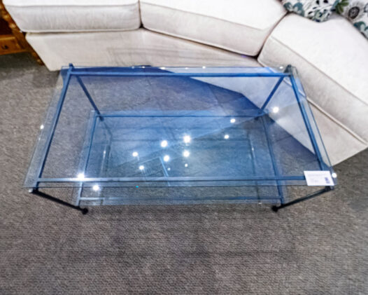 Glass Coffee Table As Is - Image 2