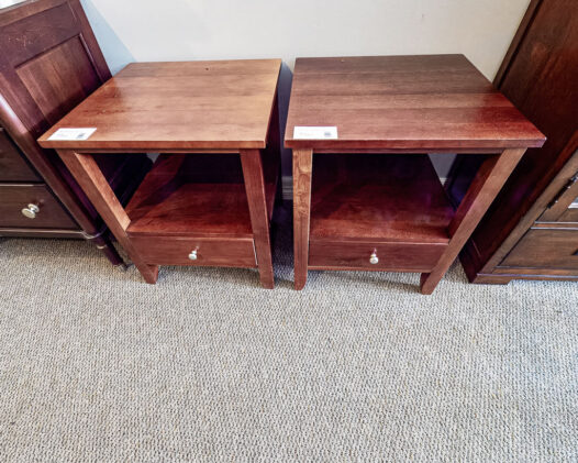 Cherry One Drawer Nightstand
