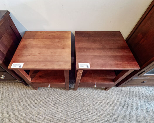 Cherry One Drawer Nightstand - Image 2