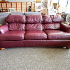 Distinctive Leather Sofa